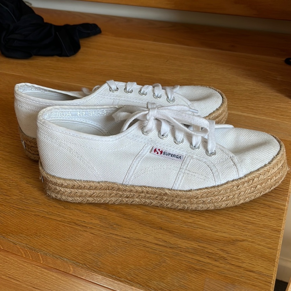 SUPERGA platform shoes